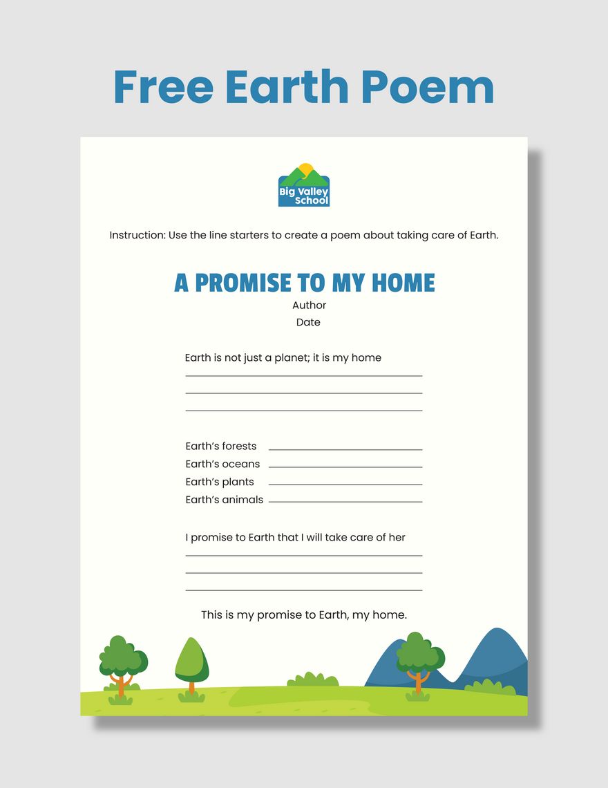 Earth Poem