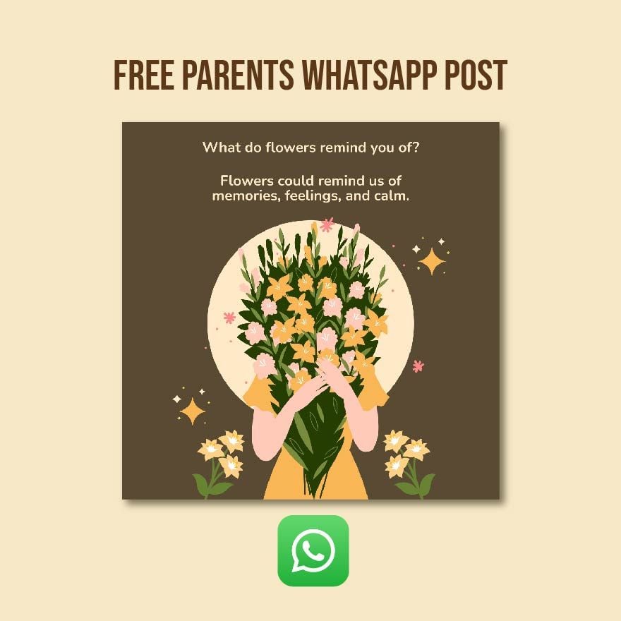 Flowers Whatsapp Post