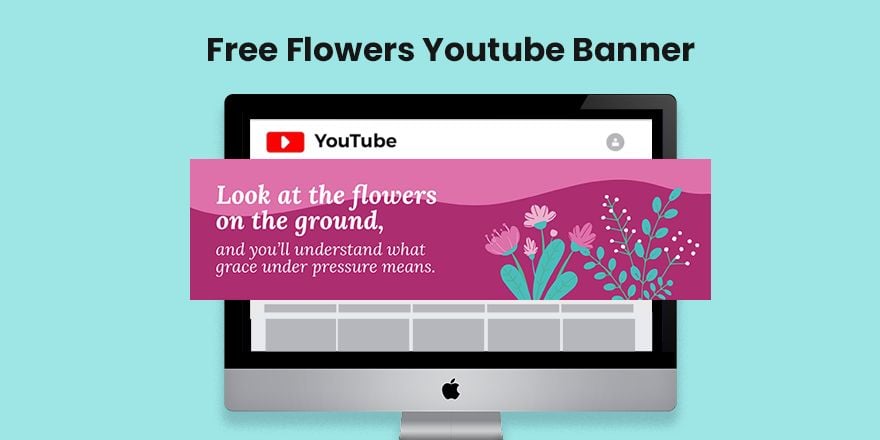 Flowers Youtube Banner