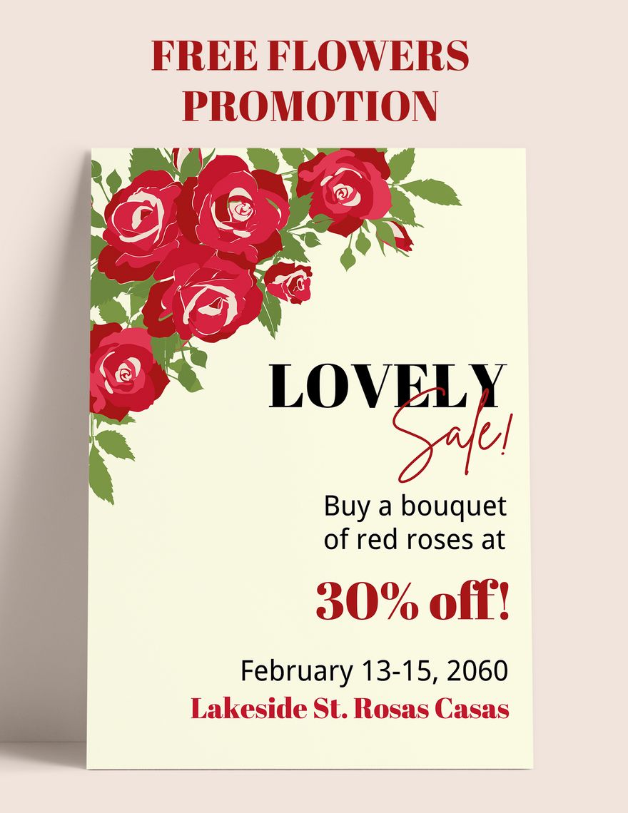 Flowers Promotion