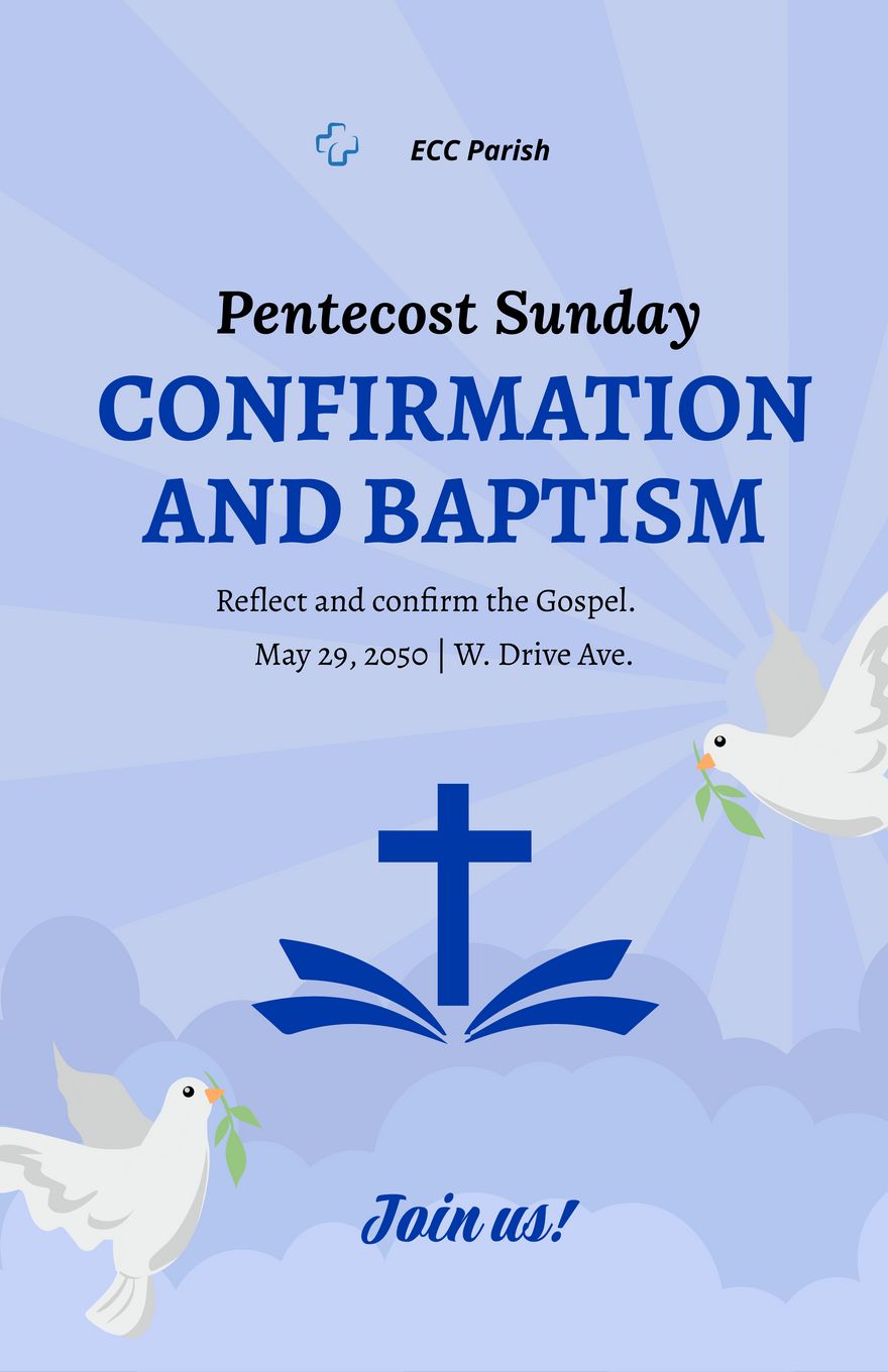 Pentecost Sunday Poster