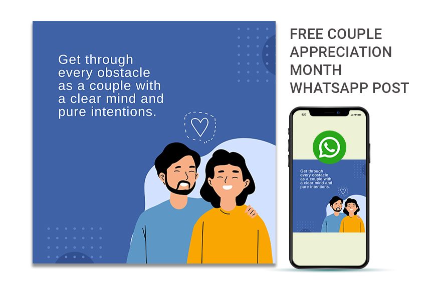 Couple Appreciation Month Whatsapp Post