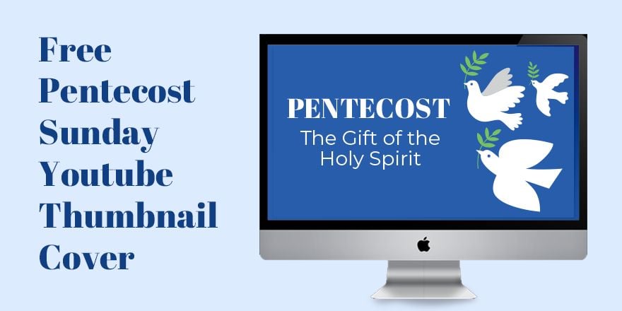 Pentecost Sunday Youtube Thumbnail Cover
