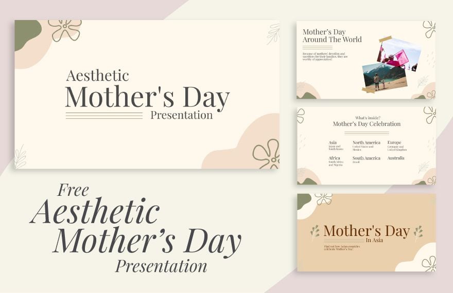 Aesthetic Mother's Day Presentation