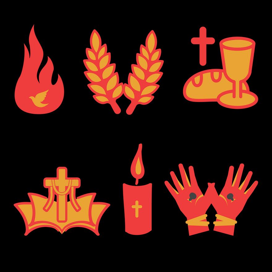 Pentecost Sunday Symbols