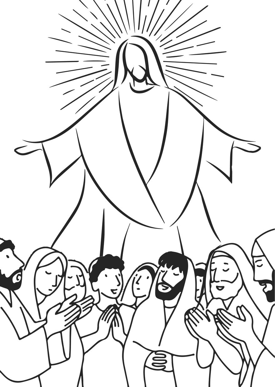Pentecost Sunday Drawing