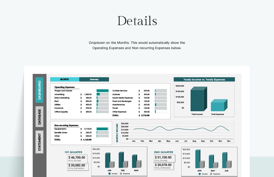 20 Small Business Excel Templates Bundle Google Sheets, Excel