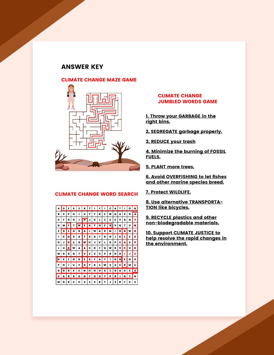 Free Climate Change Game Template to Edit Online Free Climate Change Game Template to Edit Online