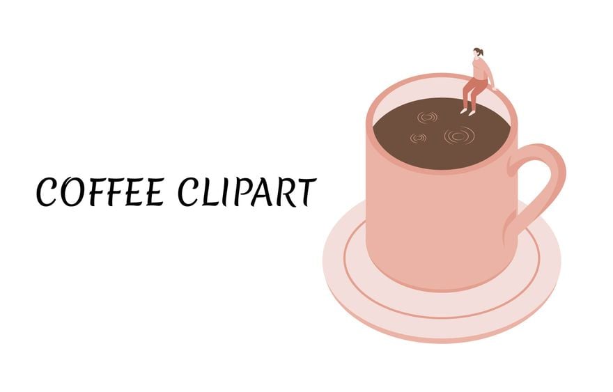 Coffee ClipArt in Illustrator, PSD, EPS, SVG, JPG, PNG
