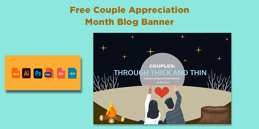 Couple Appreciation Month Drawing Template - Edit Online & Download 