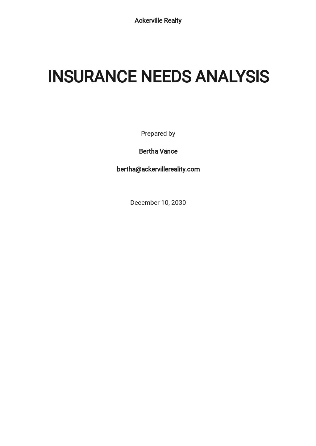 Insurance Needs Analysis Template.jpe