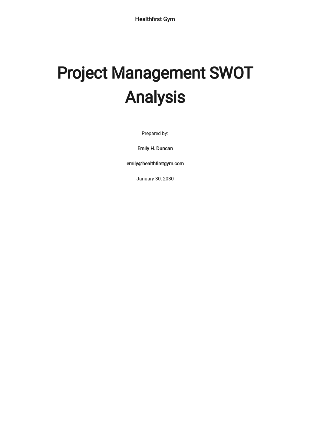 Download 106+ Swot Analysis Templates - Microsoft Word (DOC) | Template.net