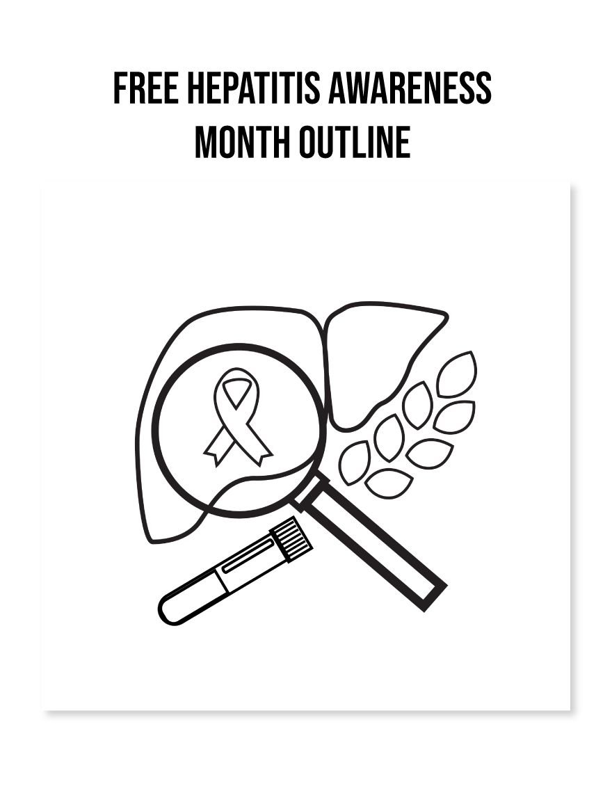 Free Hepatitis Awareness Month Outline