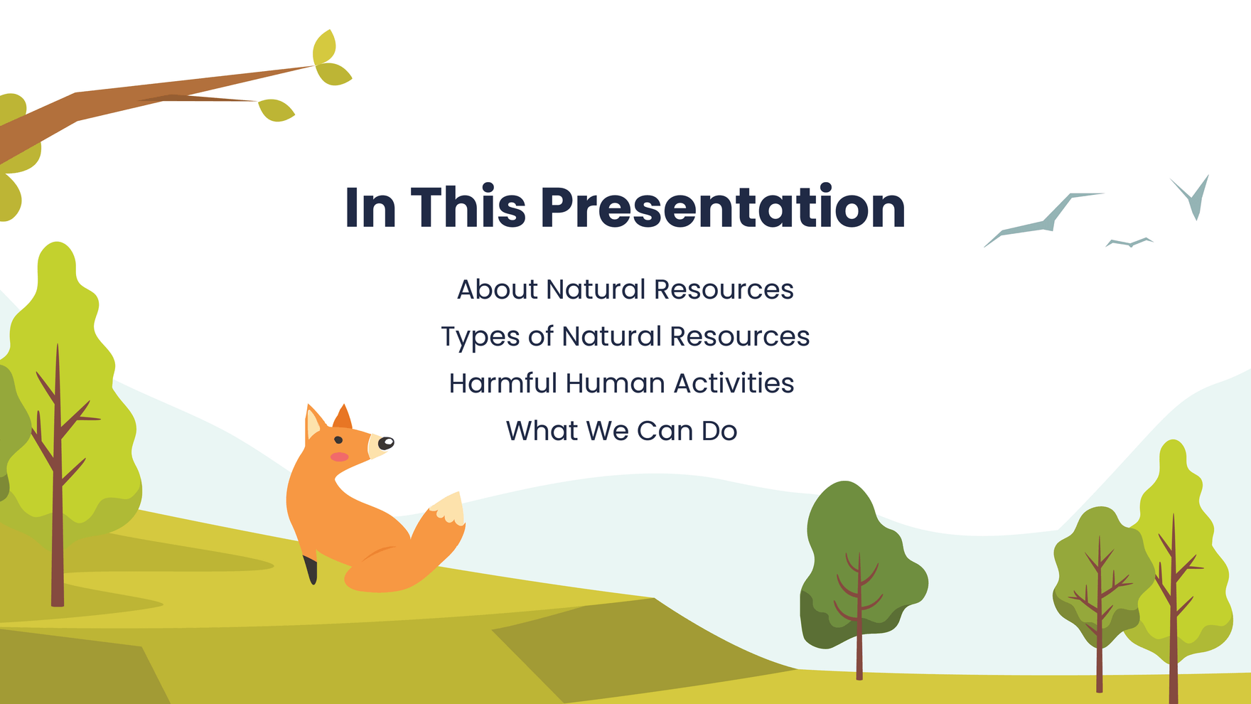 Earth's Natural Resources Presentation