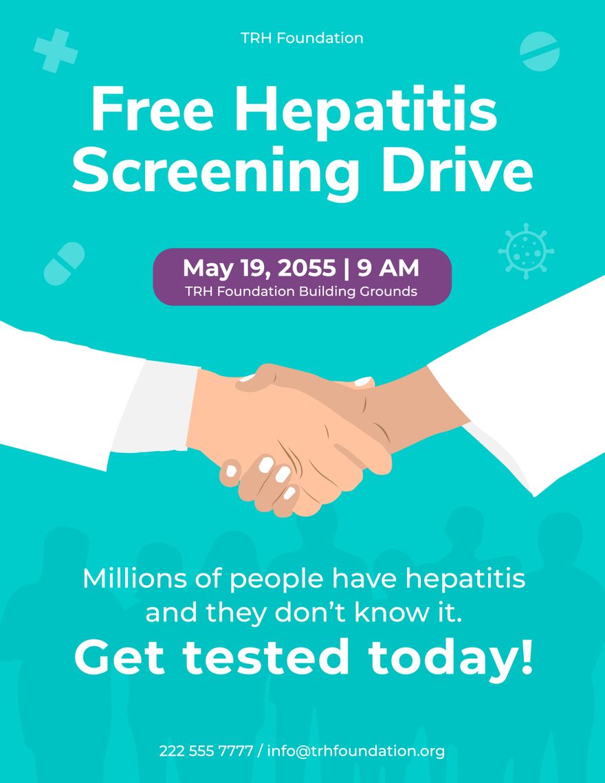 Hepatitis Awareness Month Flyer 