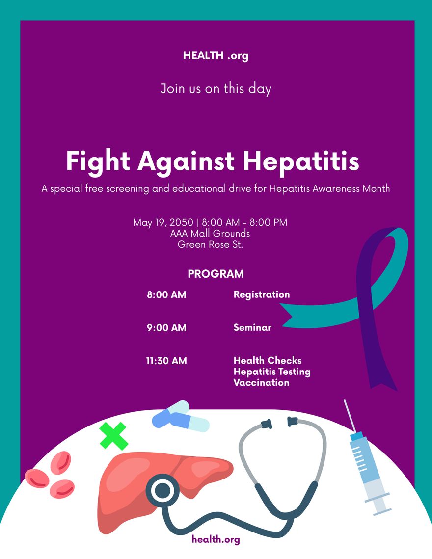 Hepatitis Awareness Month Program