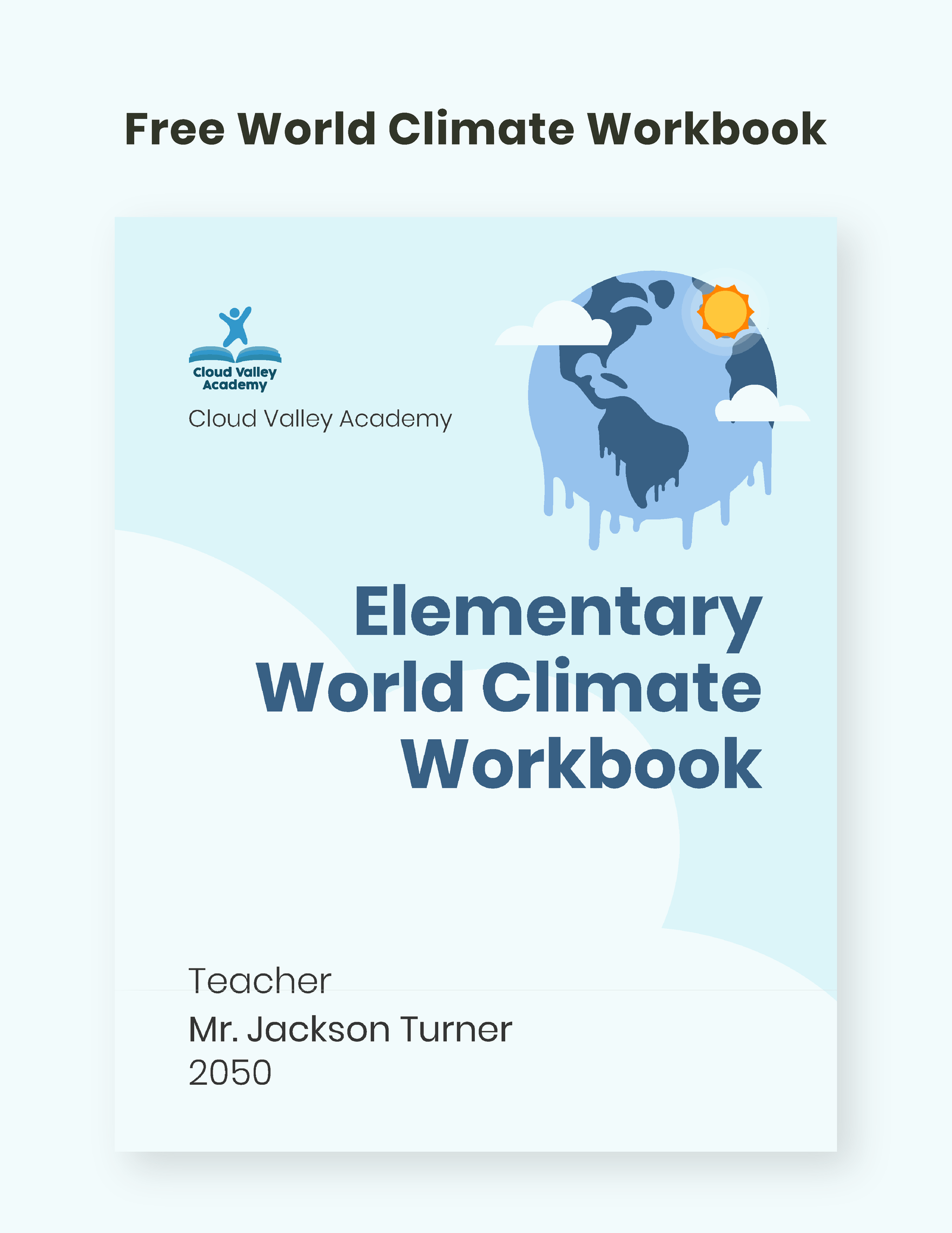 World Climate Workbook in Word, Google Docs, PDF, Illustrator, PSD