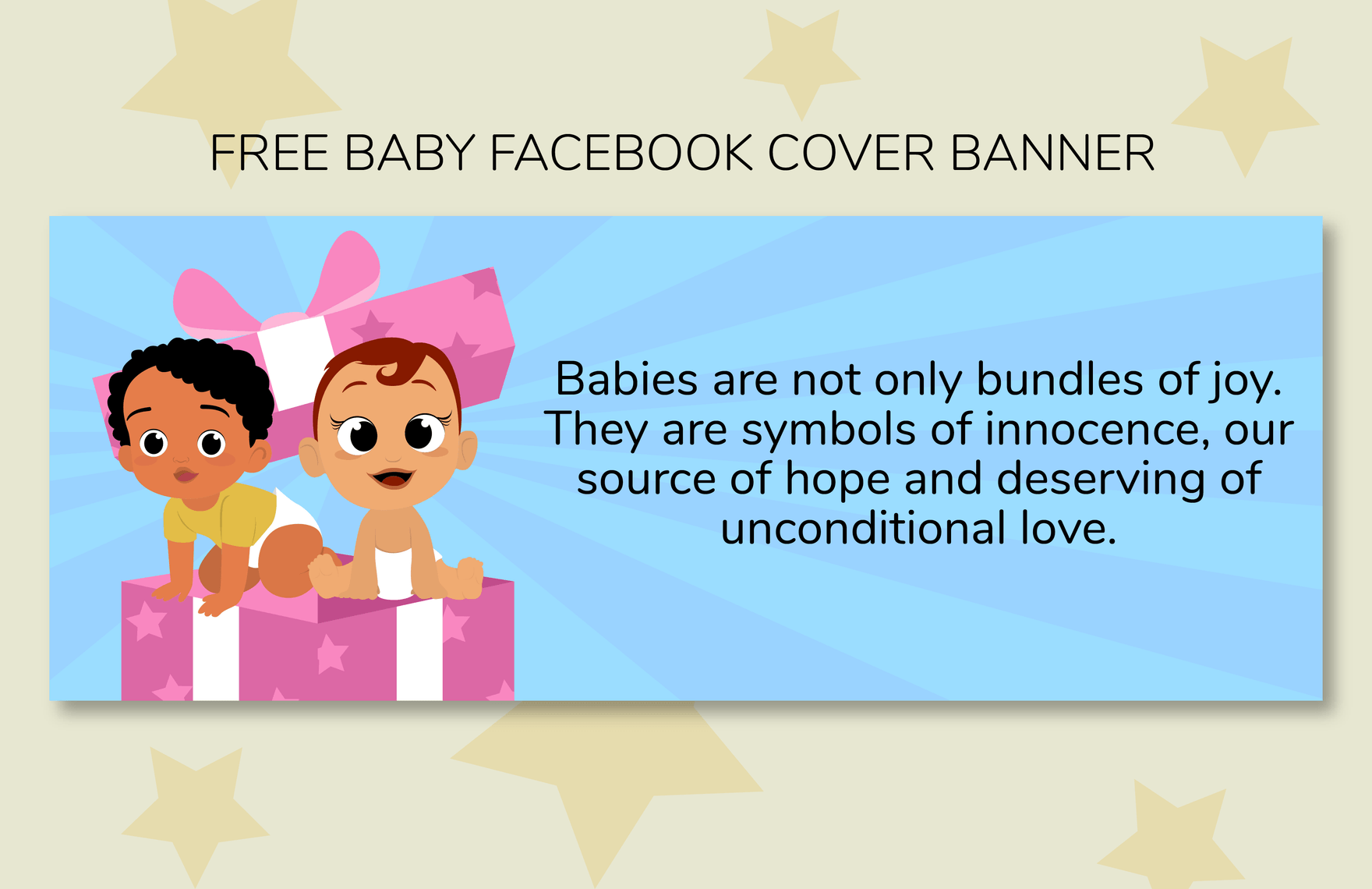 Baby Facebook Cover Banner