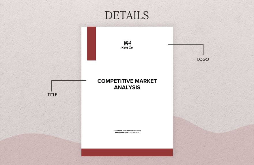 Competitive Market Analysis Template