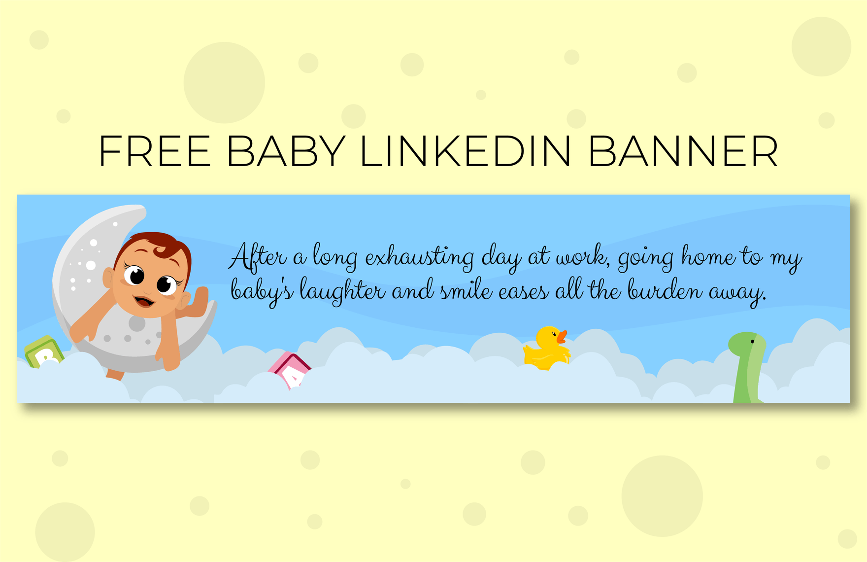 Baby Linkedin Banner