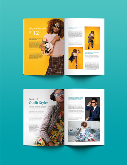 Clothing Magazine Template - InDesign, PSD | Template.net