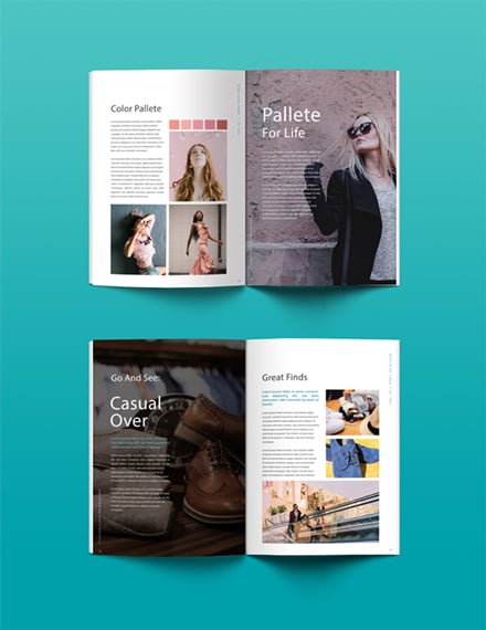 Clothing Magazine Template - InDesign, PSD | Template.net