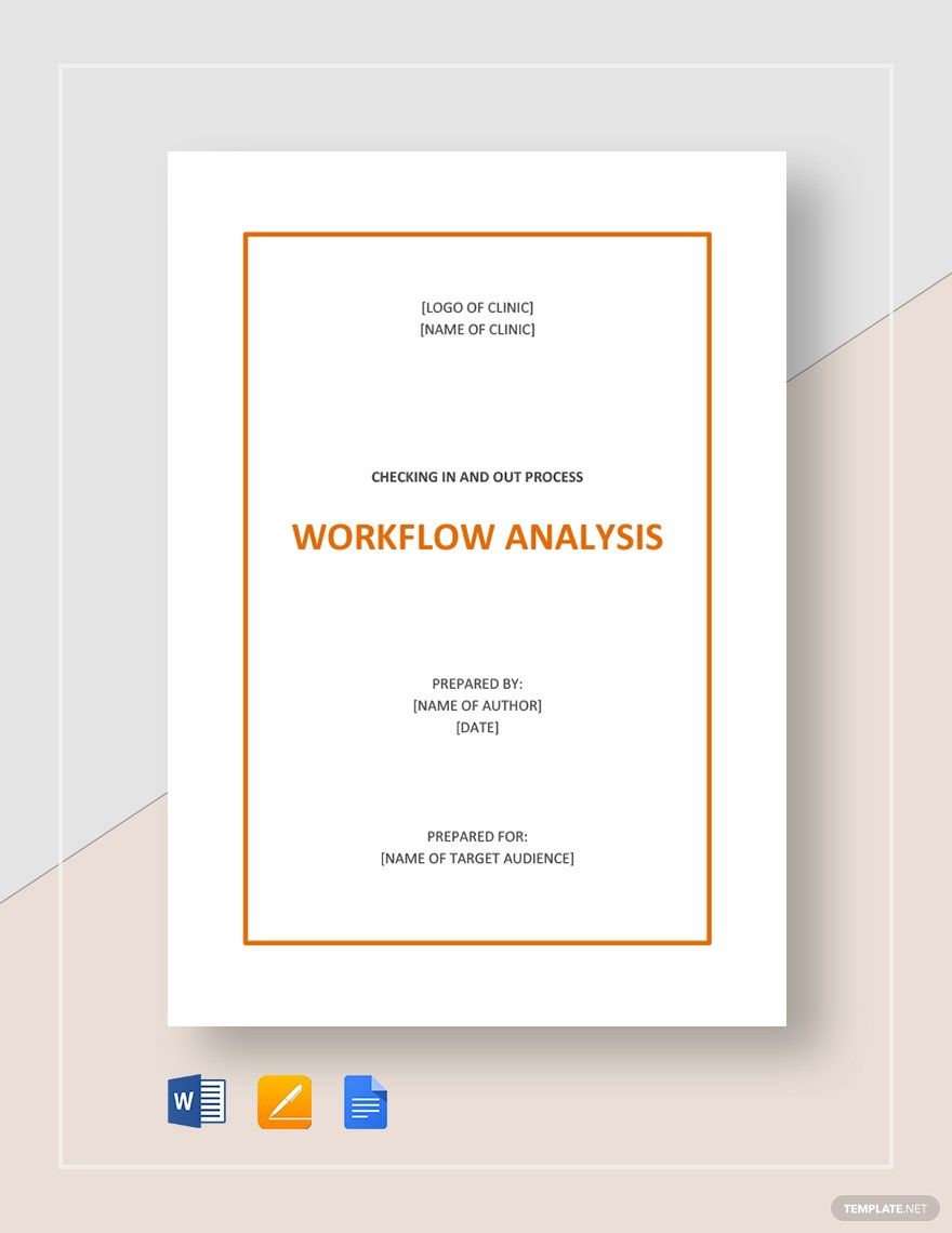 Workflow Analysis Template
