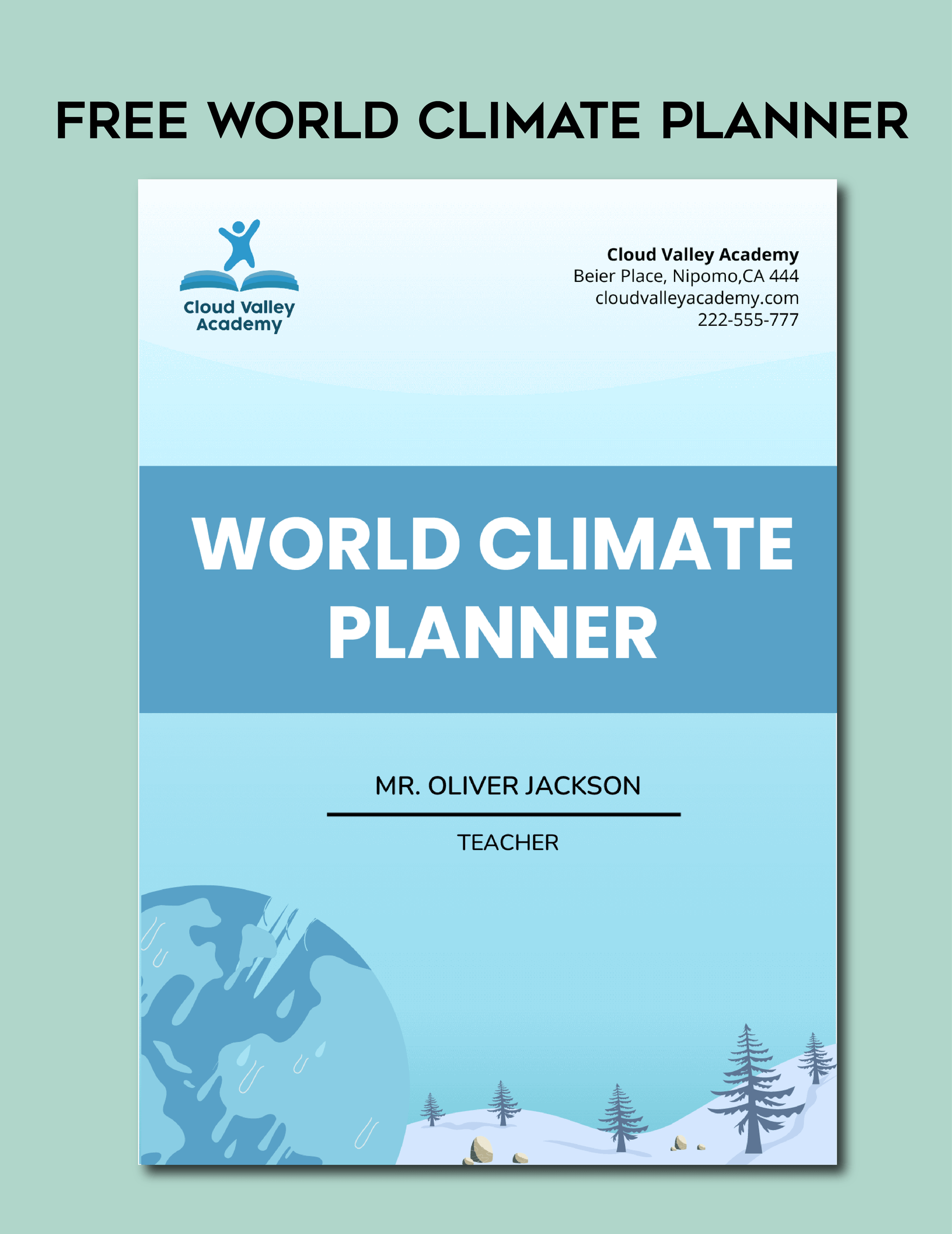 World Climate Planner