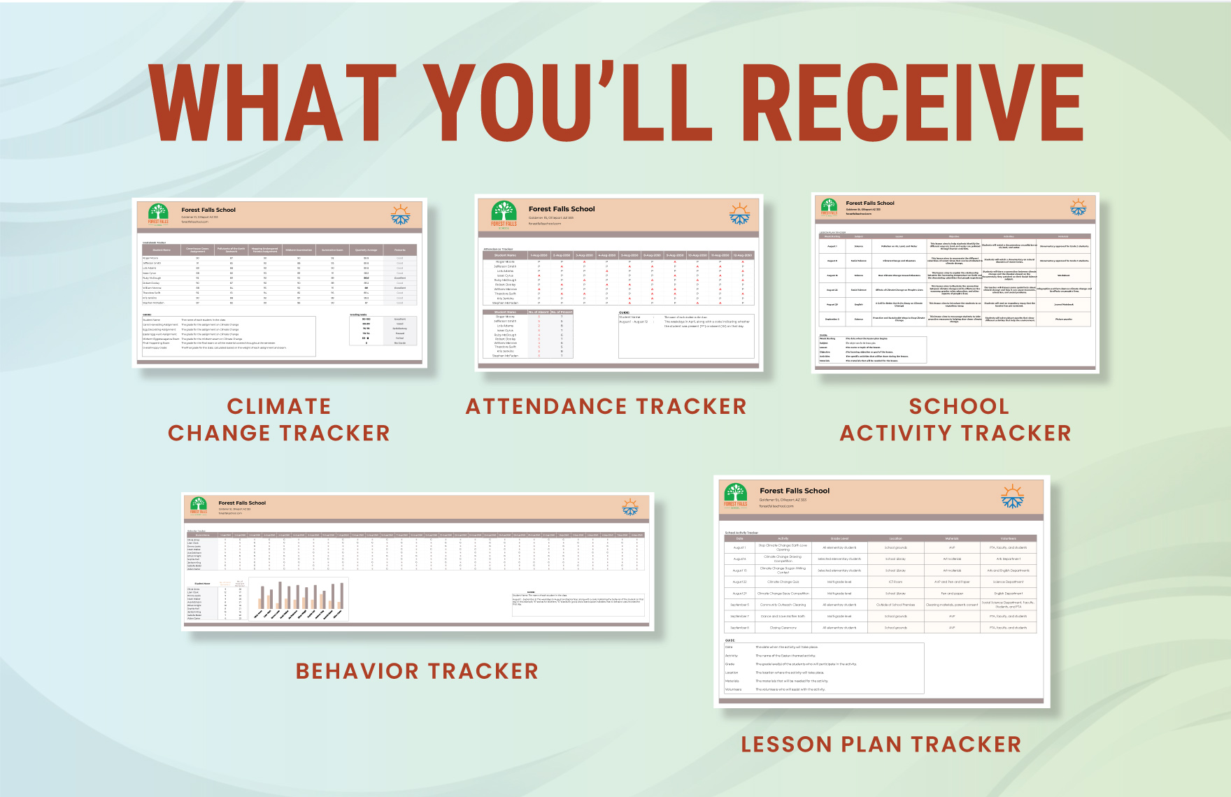 Climate Change Tracker Template