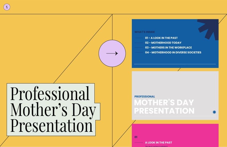 Professional Mother's Day Presentation