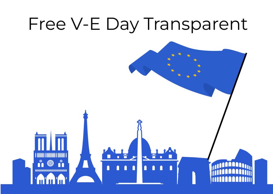 V-E Day Transparent
