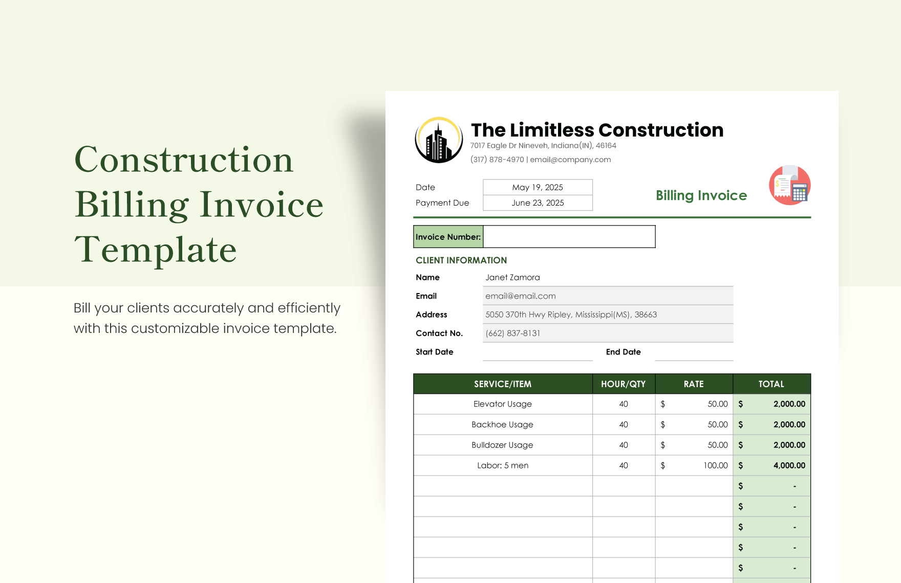 20+ Essential Construction Excel Template Bundle - Download in Excel ...