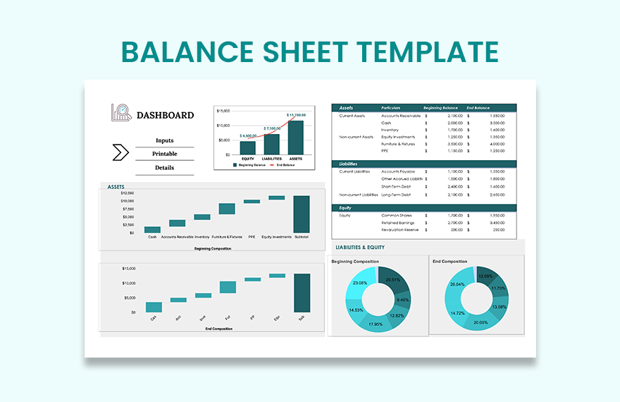 Balance Sheet Template
