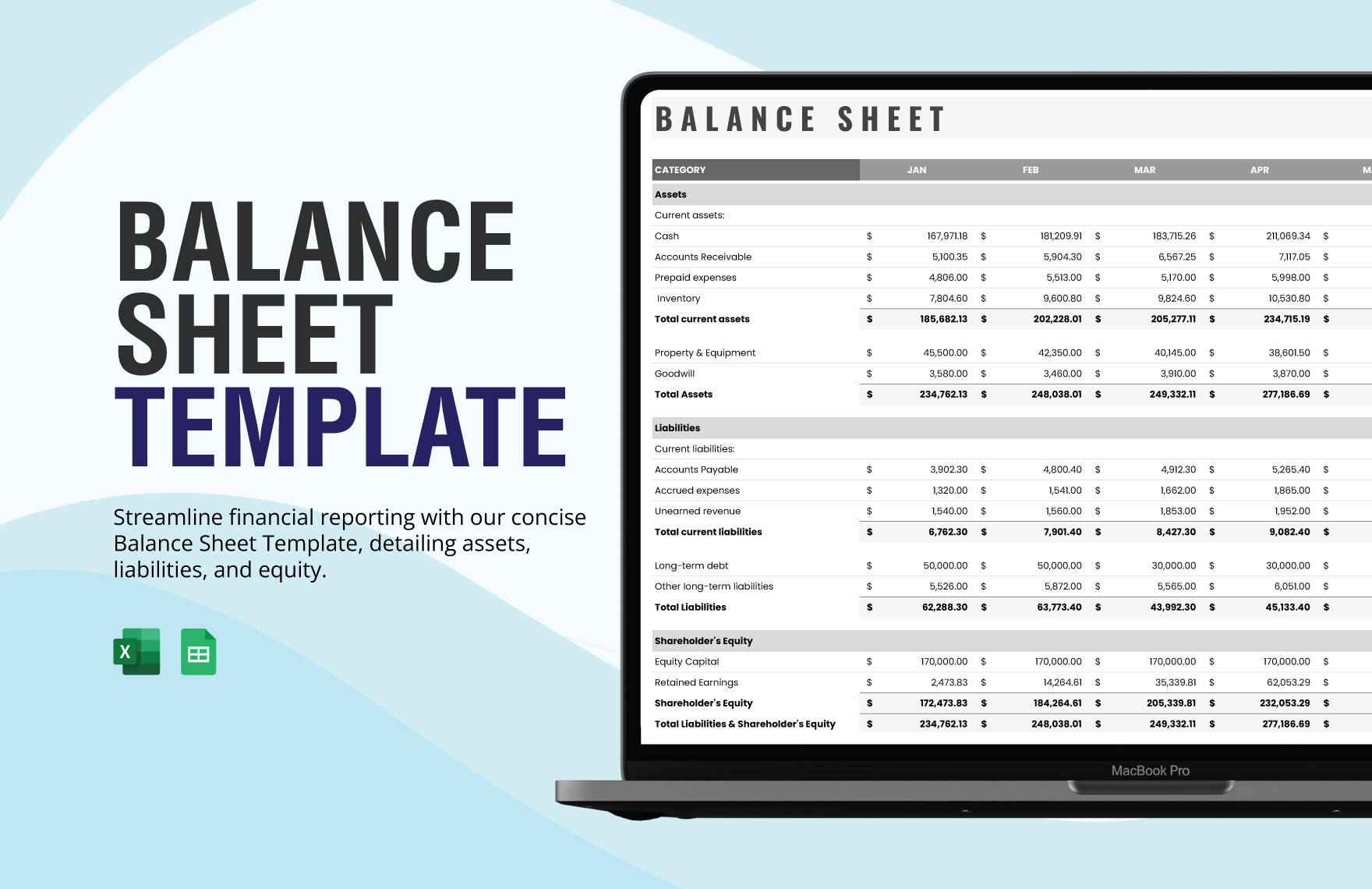 Balance Sheet Template