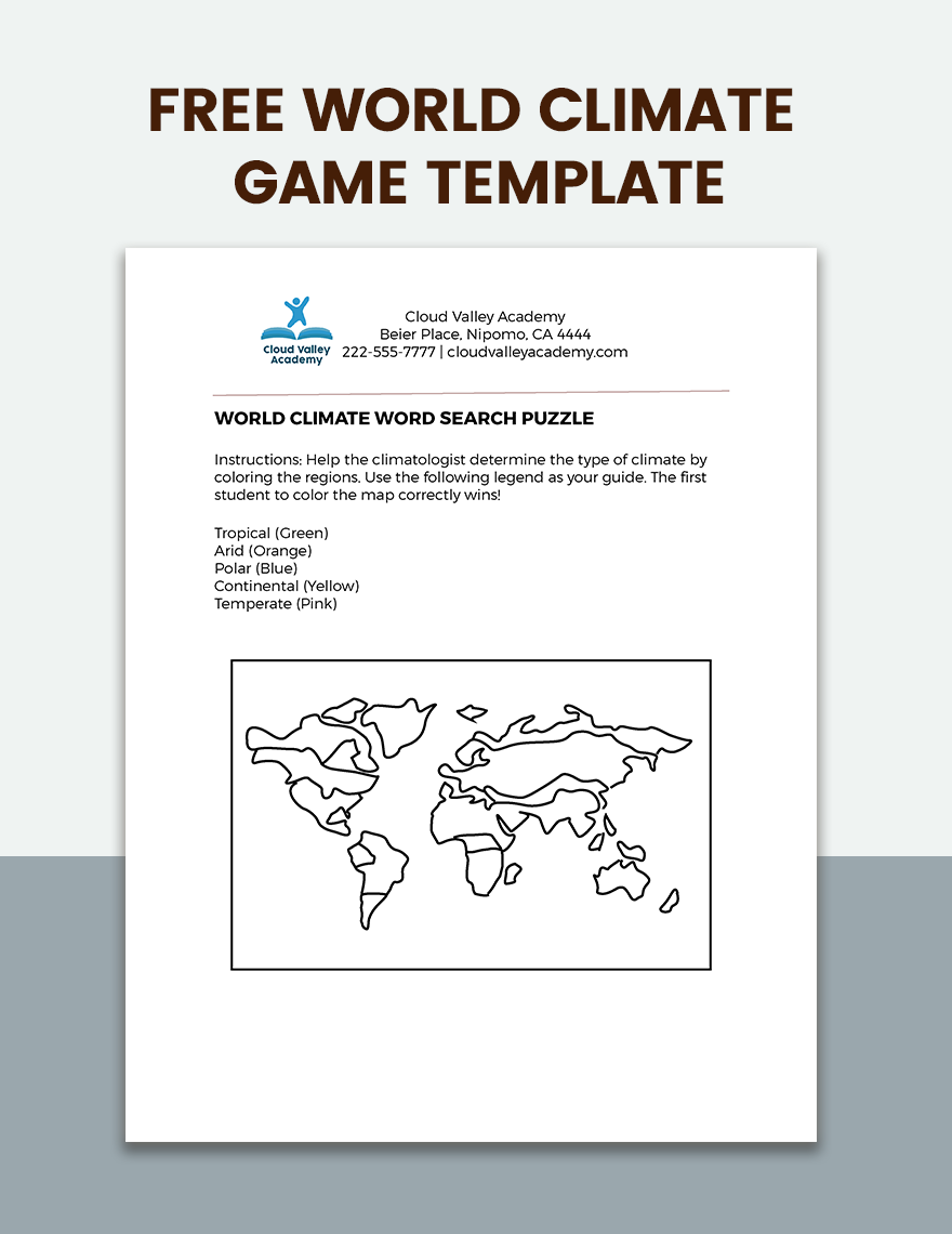 World Climate Game