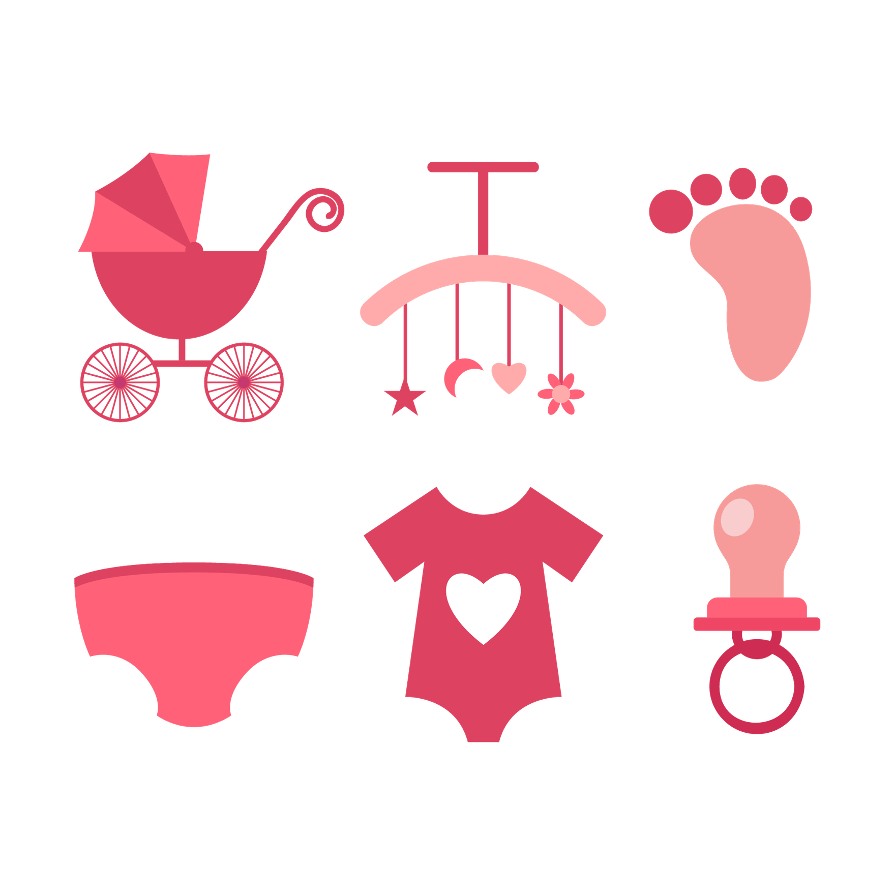 baby girl symbols