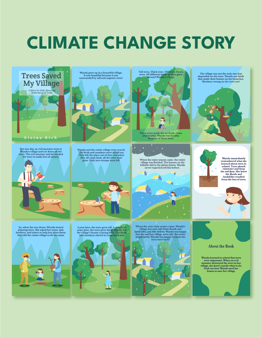 Climate Change Story Template