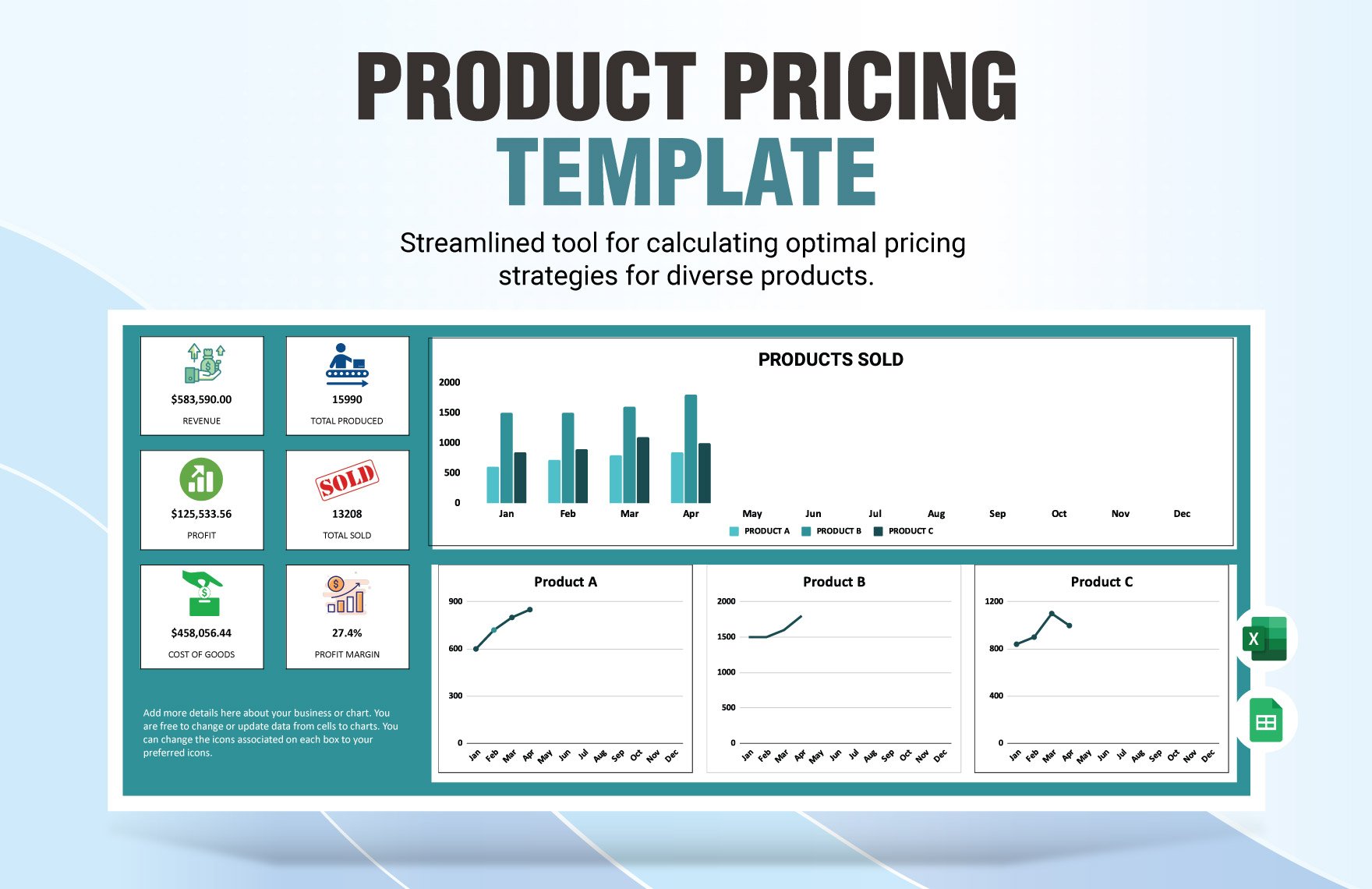 Product Pricing Template