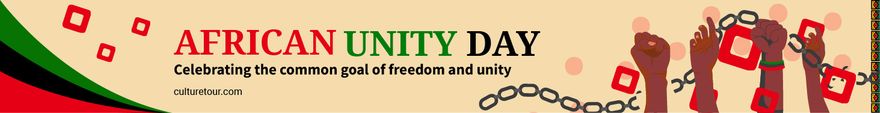 African Unity Day Website Banner