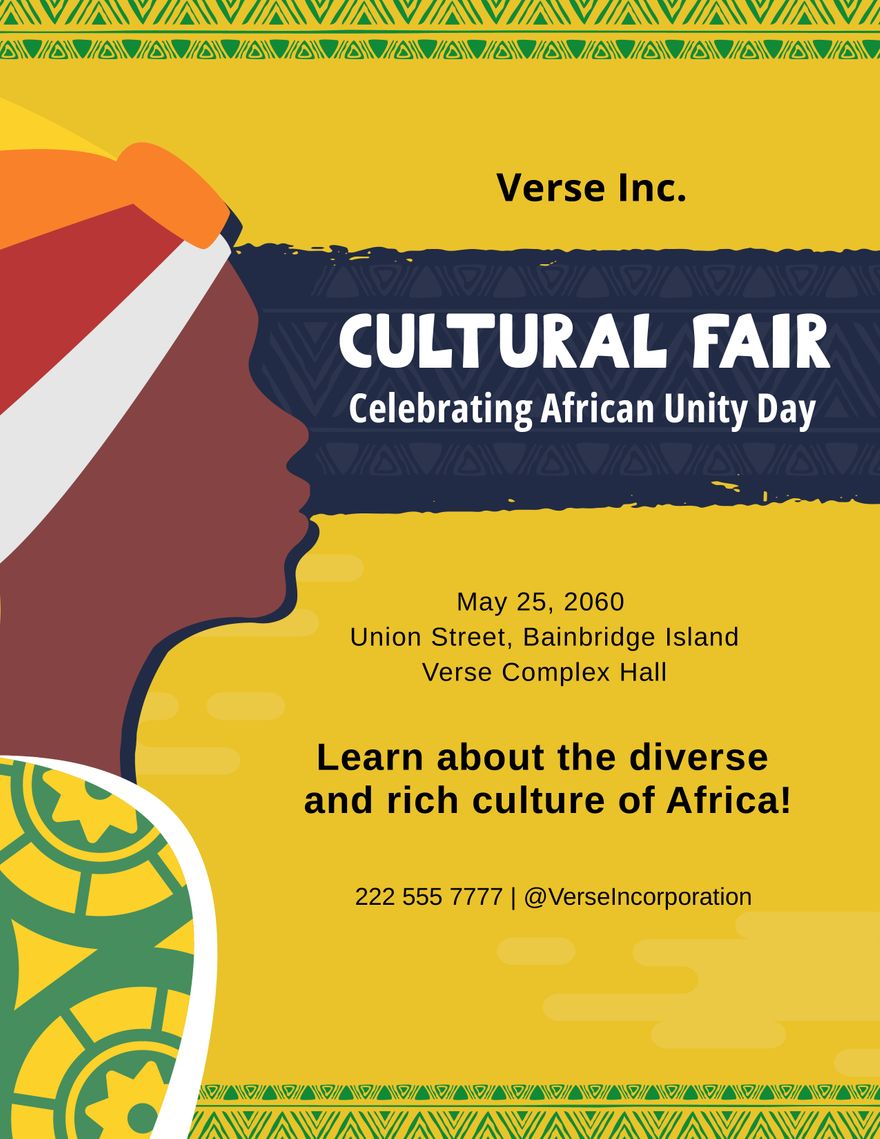 African Unity Day Promotion