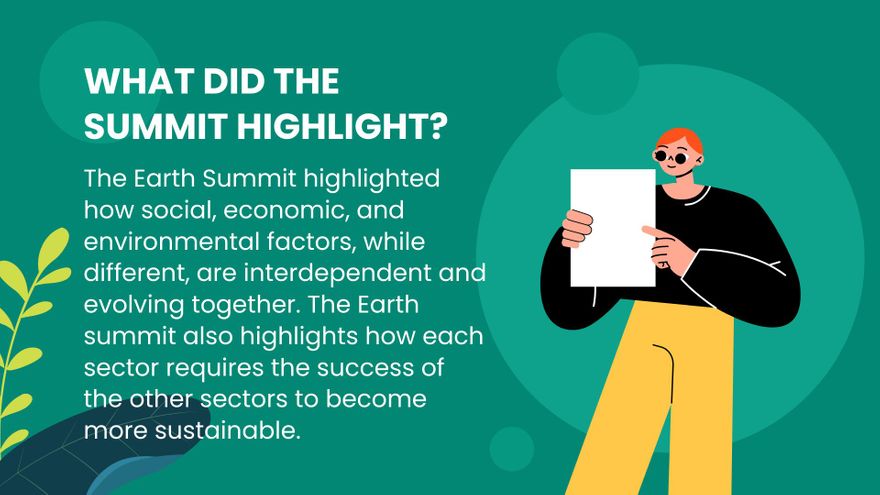 Earth Summit Presentation
