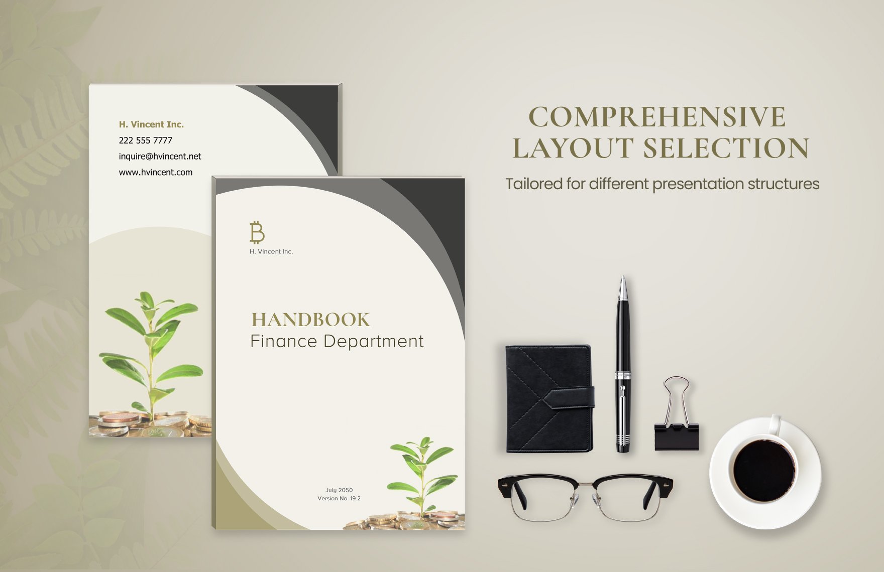 Finance Department Handbook Template