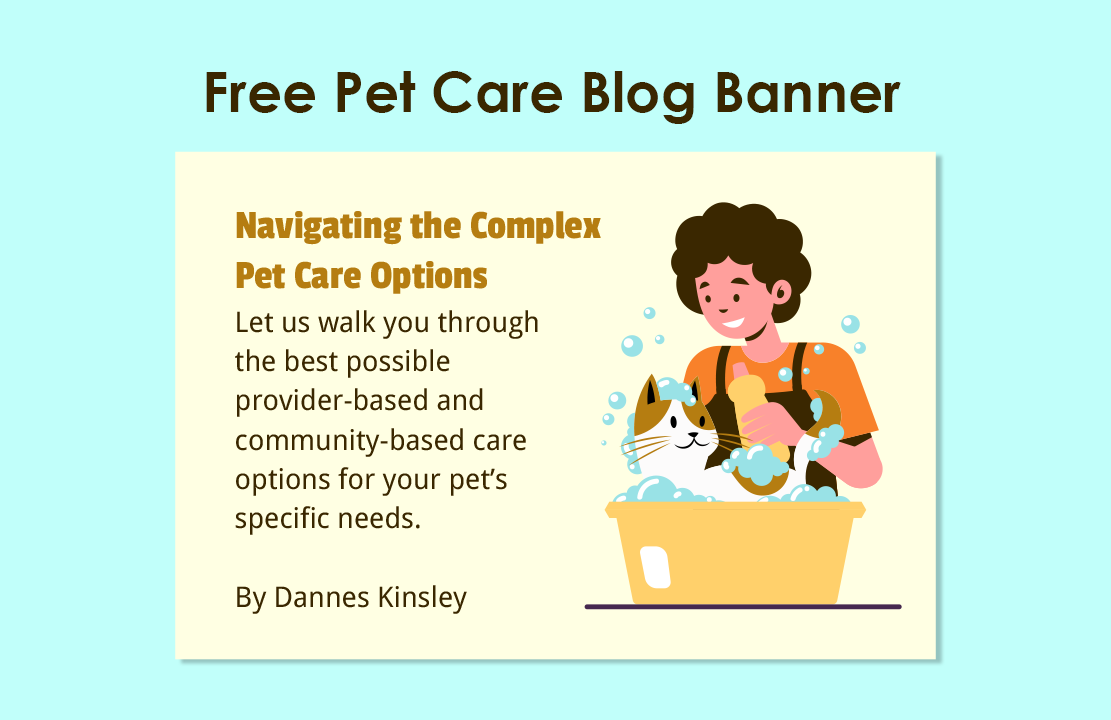 Pet Care Blog Banner