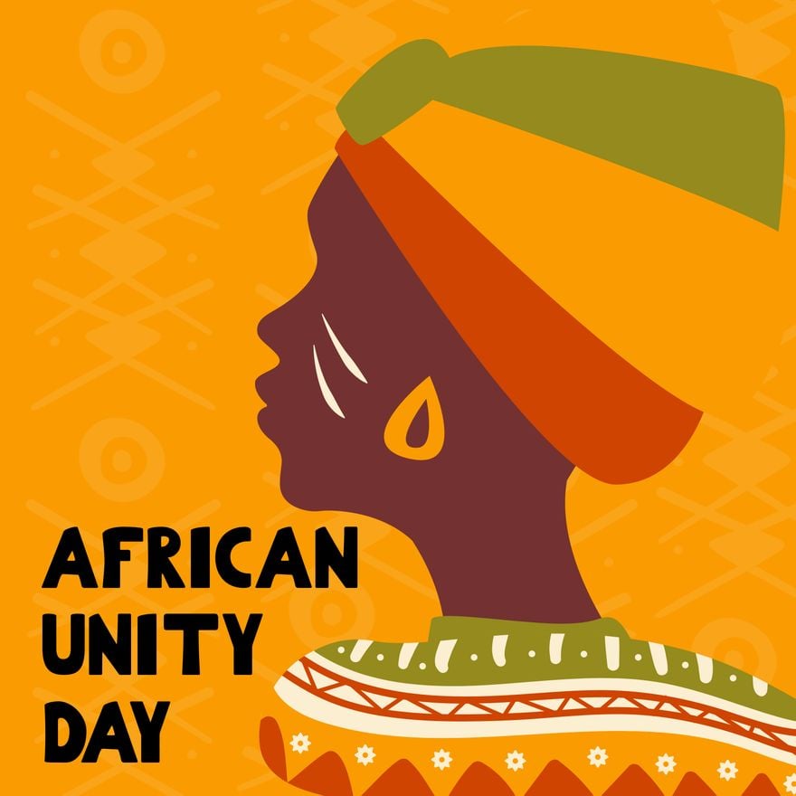 African Unity Day Image in Illustrator, PSD, EPS, SVG, JPG, PNG