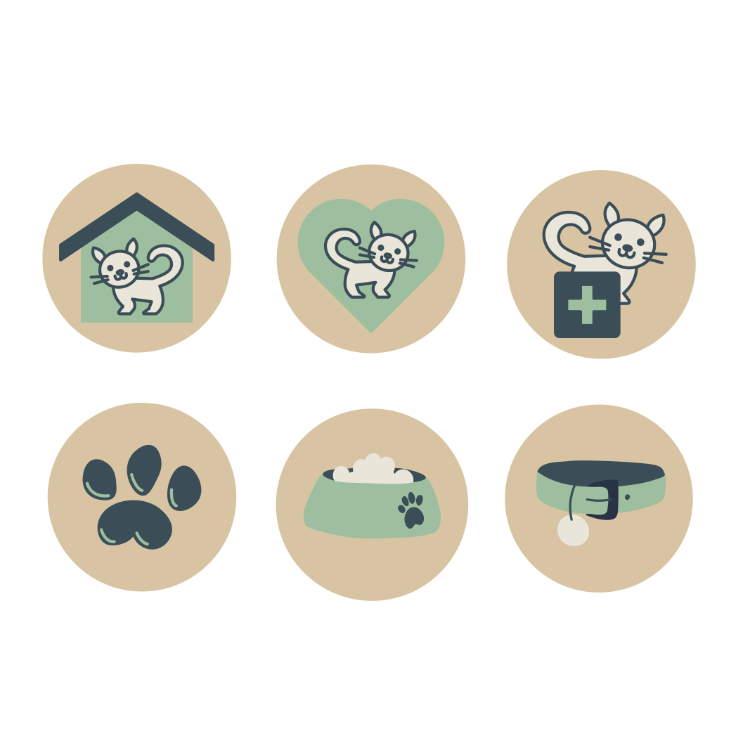 Pet Care Icons