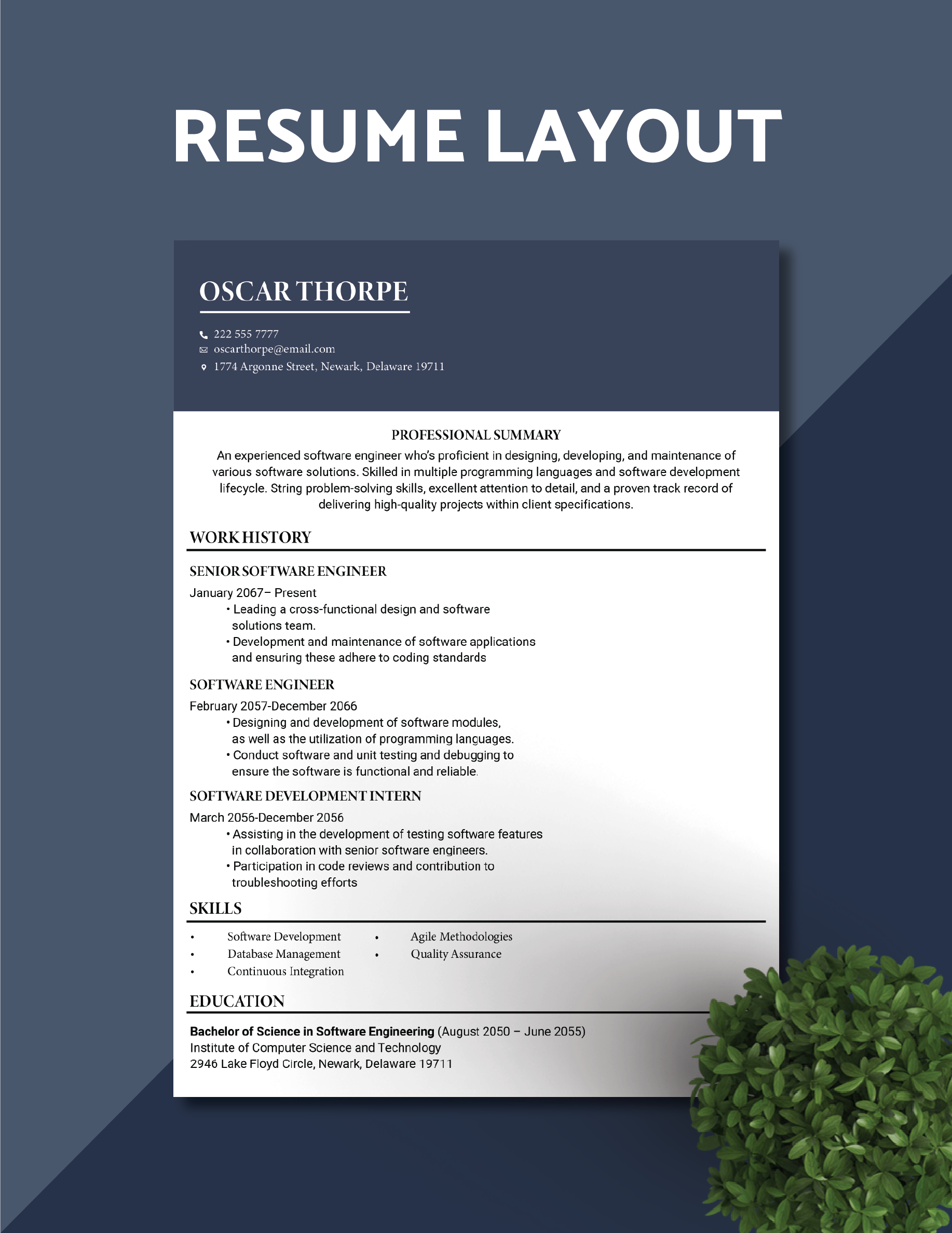 resume software download