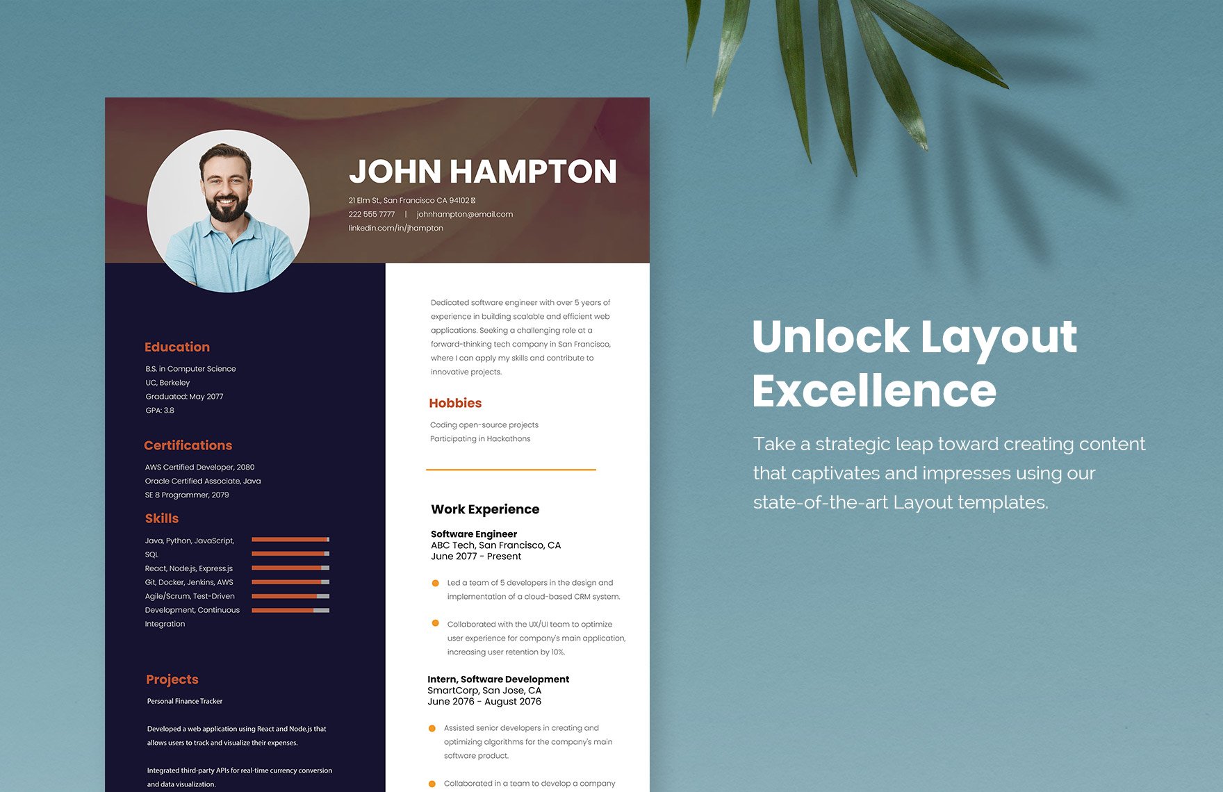 Resume Layout Template