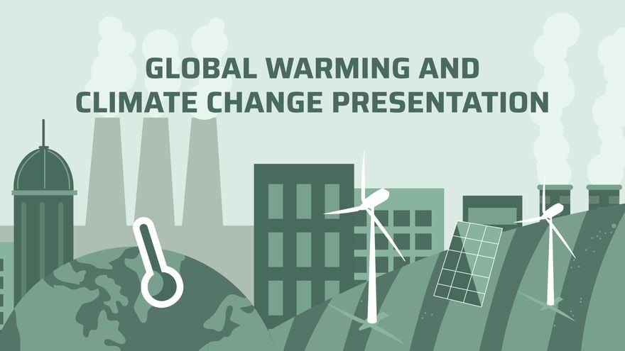 Global Warming And Climate Change Presentation