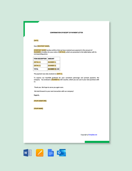18+ FREE Confirmation Letter Templates [Edit & Download] | Template.net