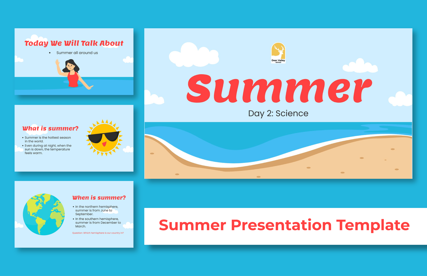 Summer Presentation Template